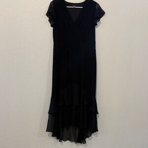 Tommy Hilfiger Elegant Black Evening Dress